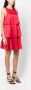 Armani Exchange Mini-jurk met geborduurd logo Rood - Thumbnail 3