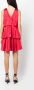 Armani Exchange Mini-jurk met geborduurd logo Rood - Thumbnail 4
