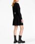 Armani Exchange Mini-jurk met V-hals Zwart - Thumbnail 4