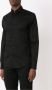 Armani Exchange Overhemd met knopen Zwart - Thumbnail 3