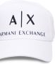 Armani Exchange Pet met logo Wit - Thumbnail 2