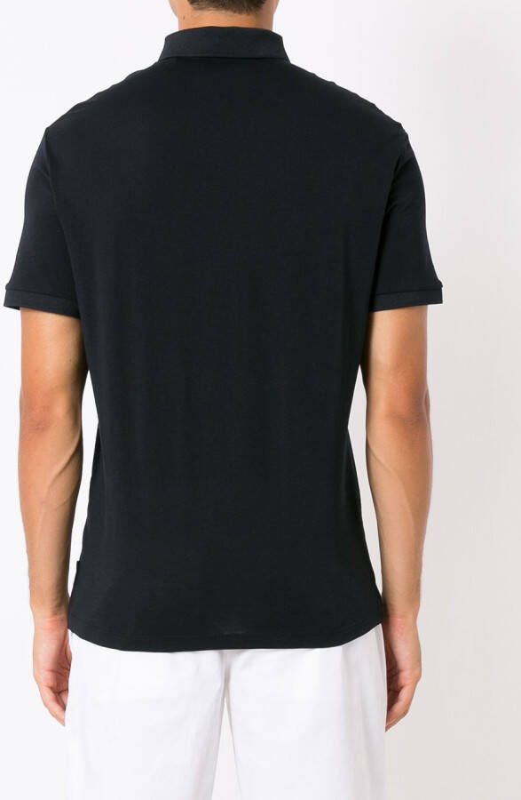 Armani Exchange Poloshirt met logoprint Blauw