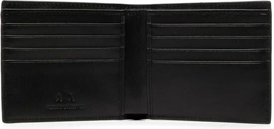 Armani Exchange Portemonnee met logoprint Zwart