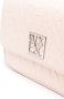 Armani Exchange Schoudertas met logo-reliëf Roze - Thumbnail 4