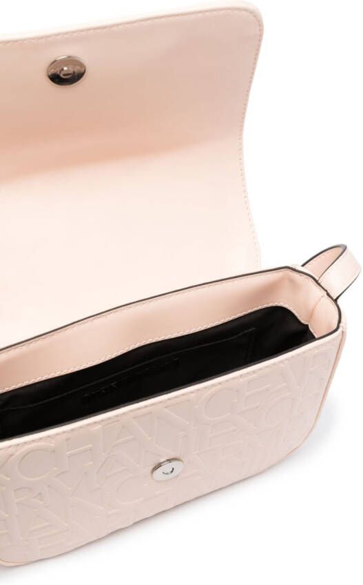 Armani Exchange Schoudertas met logo-reliëf Roze