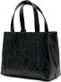 Armani Exchange Shopper met logo reliëf Zwart - Thumbnail 3