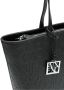 Armani Exchange Shopper met logo-reliëf Zwart - Thumbnail 4