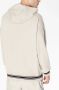 Armani Exchange Hoodie met trekkoord Beige - Thumbnail 4