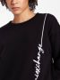 Armani Exchange Sweater met geborduurd logo Zwart - Thumbnail 5