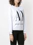 Armani Exchange Sweater met logoprint Wit - Thumbnail 3