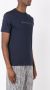 Armani Exchange T-shirt met logoprint Blauw - Thumbnail 3