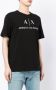 Armani Exchange T-shirt met logoprint Zwart - Thumbnail 3
