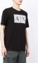 Armani Exchange T-shirt met logoprint Zwart - Thumbnail 3
