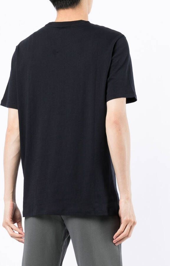 Armani Exchange T-shirt met logoprint Zwart