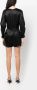 Armani Exchange Top met logoplakkaat Zwart - Thumbnail 4