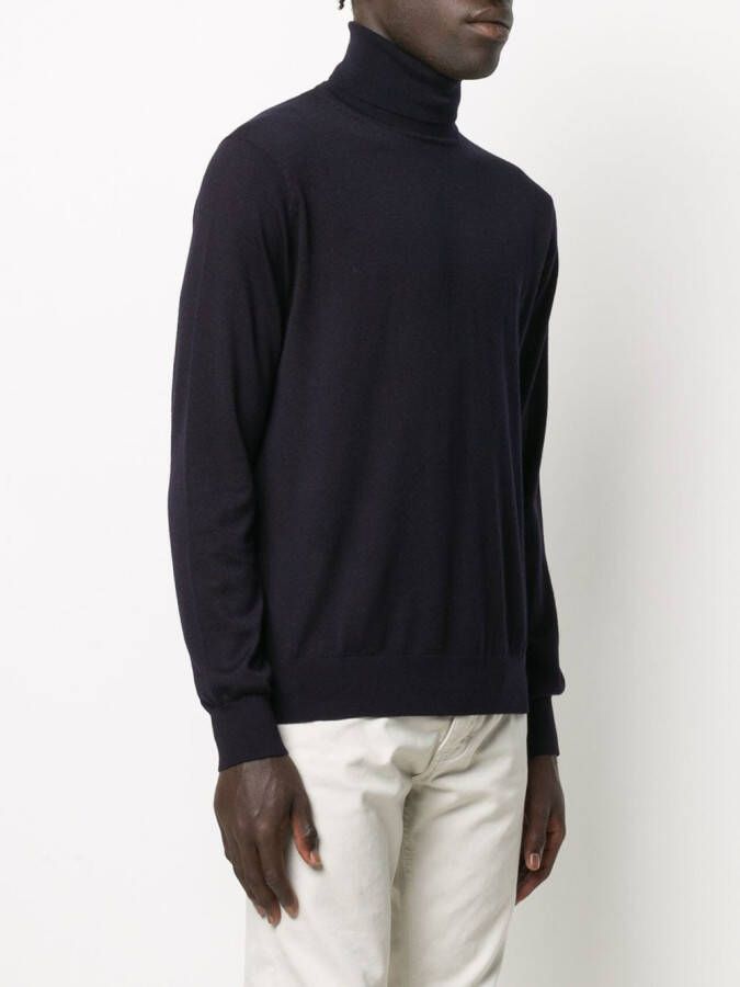 Armani Exchange Wollen coltrui Blauw