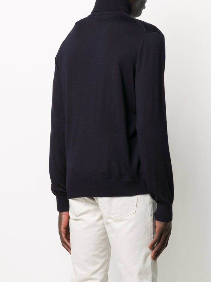 Armani Exchange Wollen coltrui Blauw