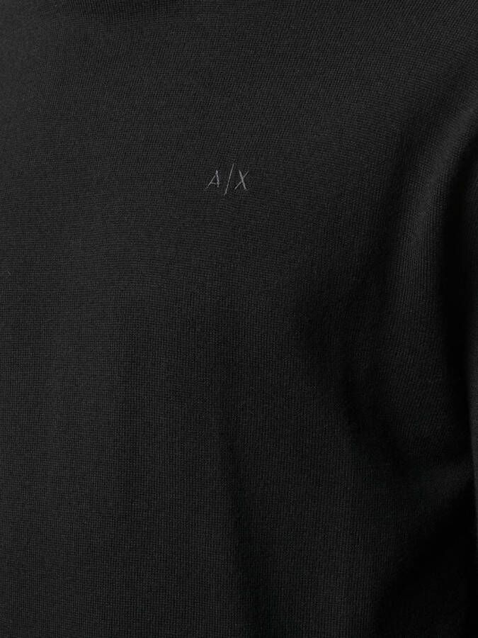 Armani Exchange Wollen coltrui Zwart