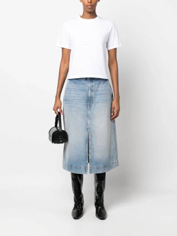 ARMARIUM Cropped T-shirt Wit