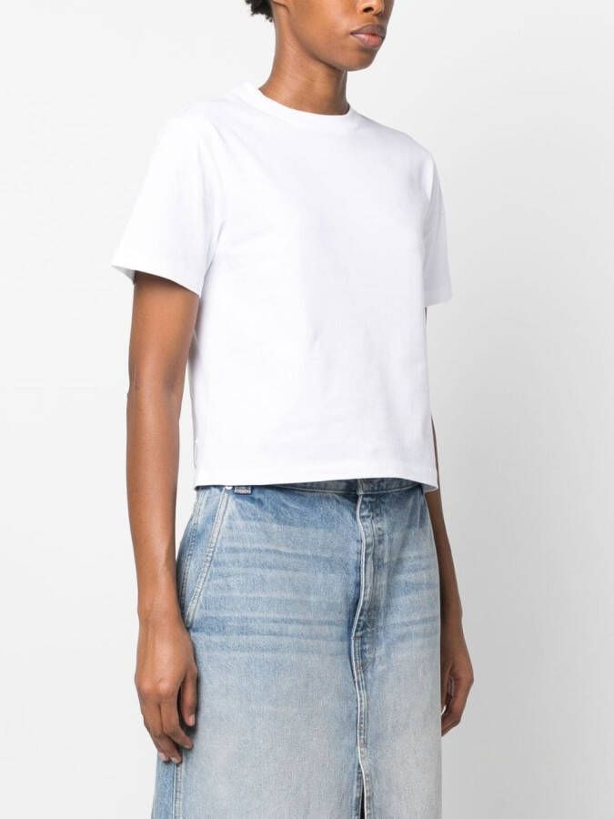 ARMARIUM Cropped T-shirt Wit