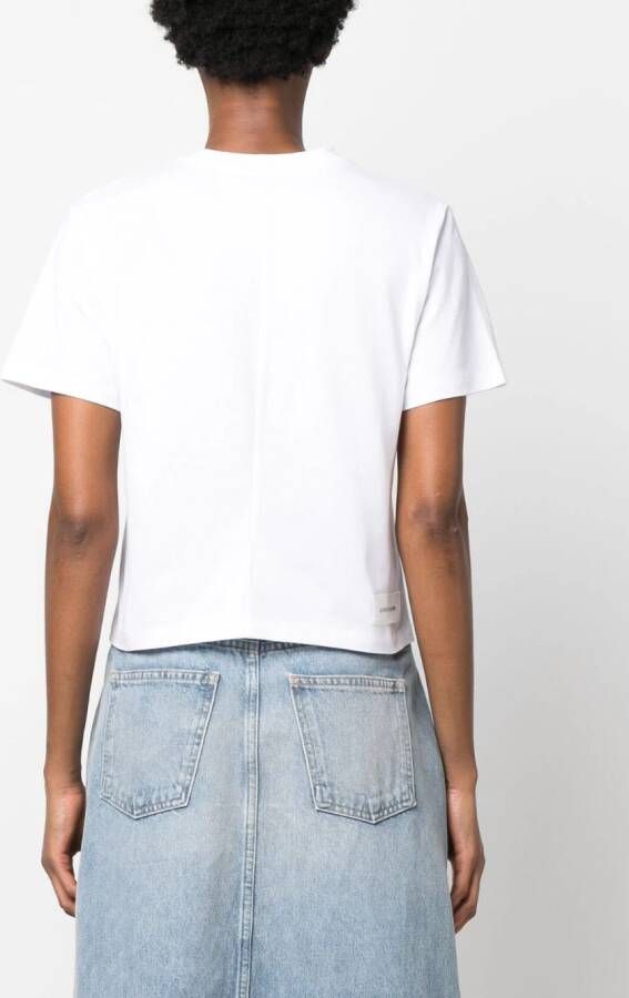 ARMARIUM Cropped T-shirt Wit