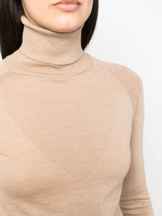 ARMARIUM Fijngebreide coltrui Beige