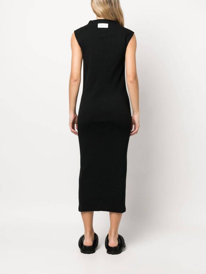 ARMARIUM Mouwloze midi-jurk Zwart