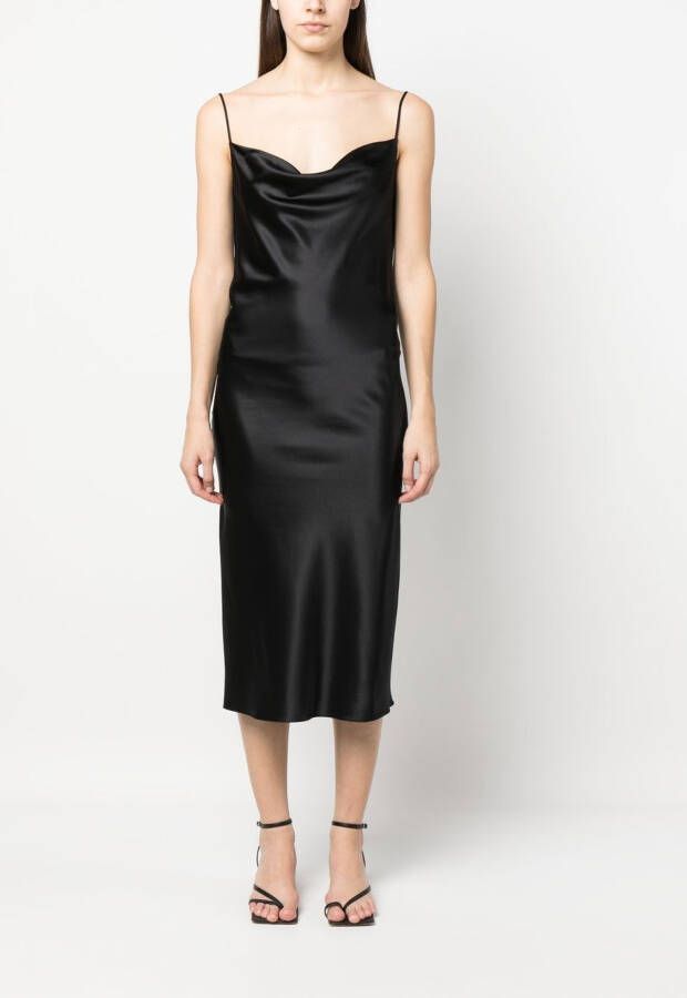 ARMARIUM Jurk met spaghettibandjes Zwart