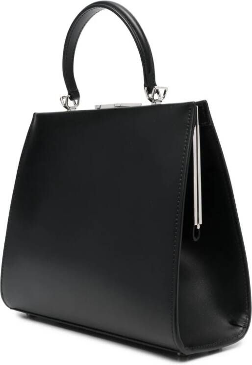 ARMARIUM Shopper met logoplakkaat Zwart