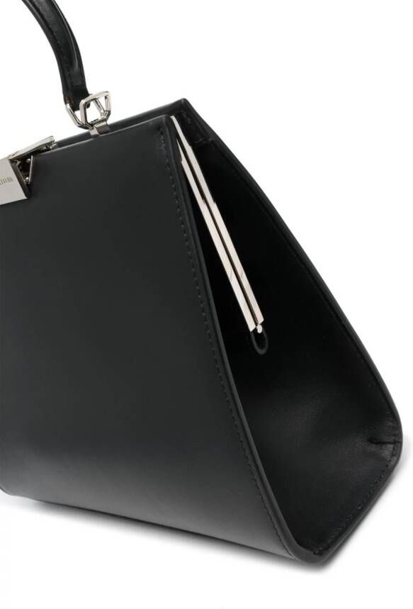 ARMARIUM Shopper met logoplakkaat Zwart