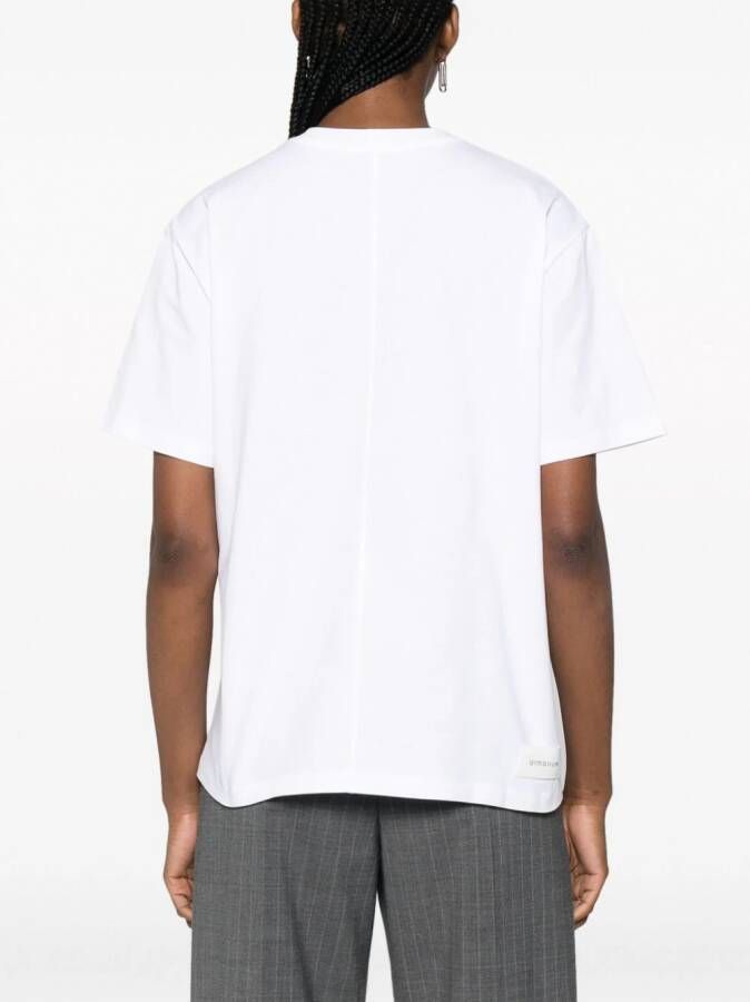 ARMARIUM T-shirt met ronde hals Wit