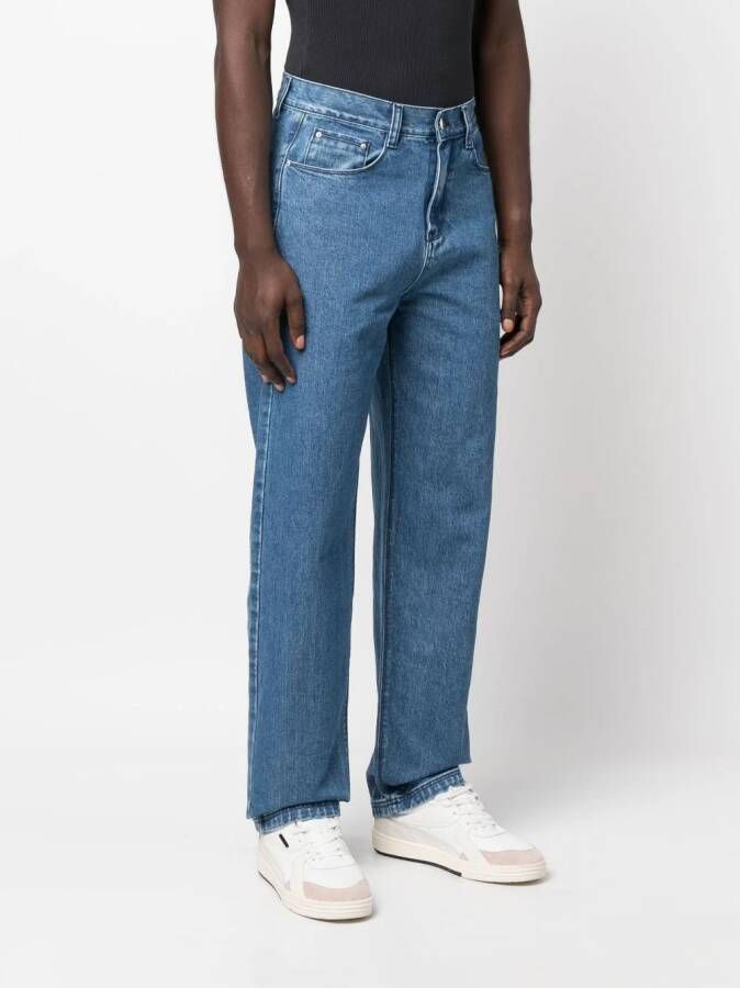 ARTE Jeans met wijde pijpen Blauw