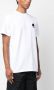Arte Antwerp T-shirt met geborduurd logo Wit - Thumbnail 3