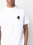 Arte Antwerp T-shirt met geborduurd logo Wit - Thumbnail 5