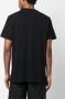 Arte Antwerp T-shirt met geborduurd logo Zwart - Thumbnail 4