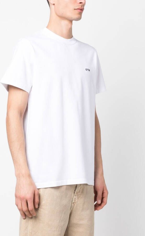 Arte Antwerp T-shirt met logo Wit