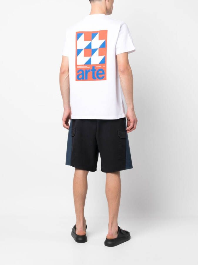 Arte Antwerp T-shirt met logoprint Wit