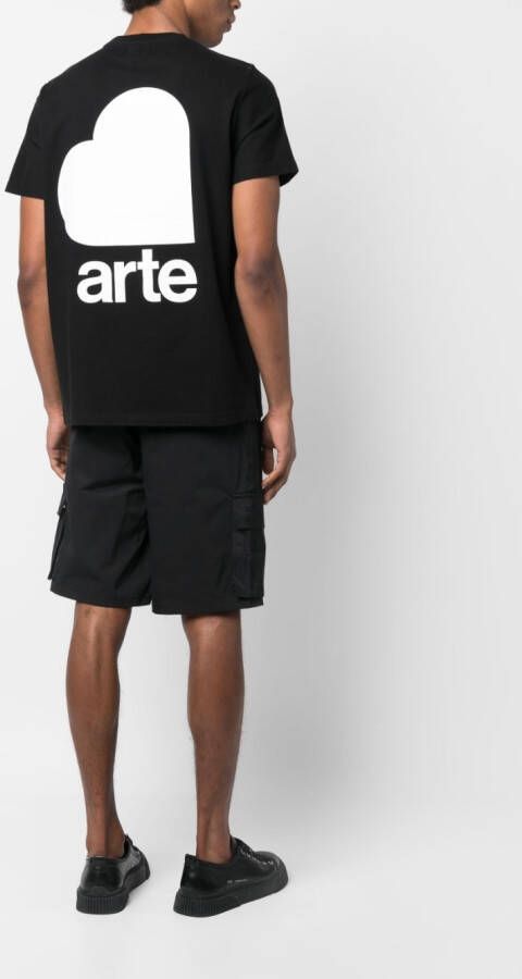 Arte Antwerp T-shirt met logoprint Zwart