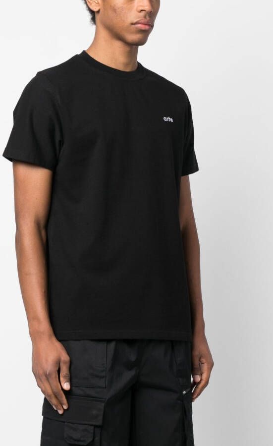 Arte Antwerp T-shirt met logoprint Zwart