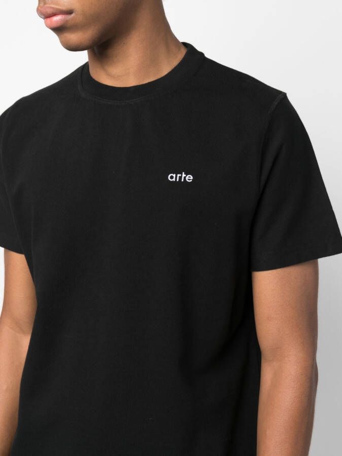 Arte Antwerp T-shirt met logoprint Zwart