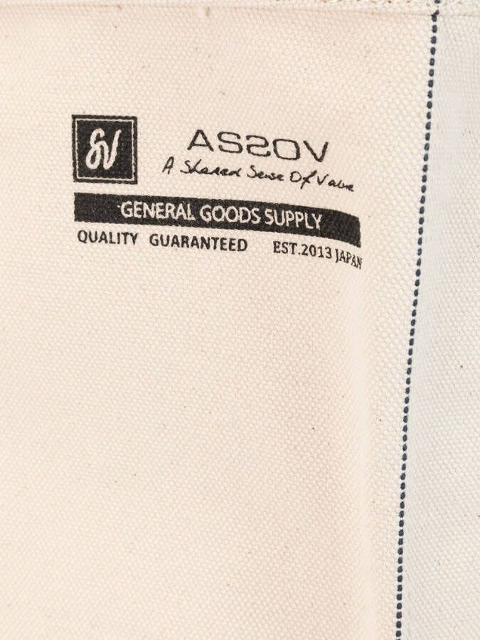 As2ov Alberton canvas draagtas Beige