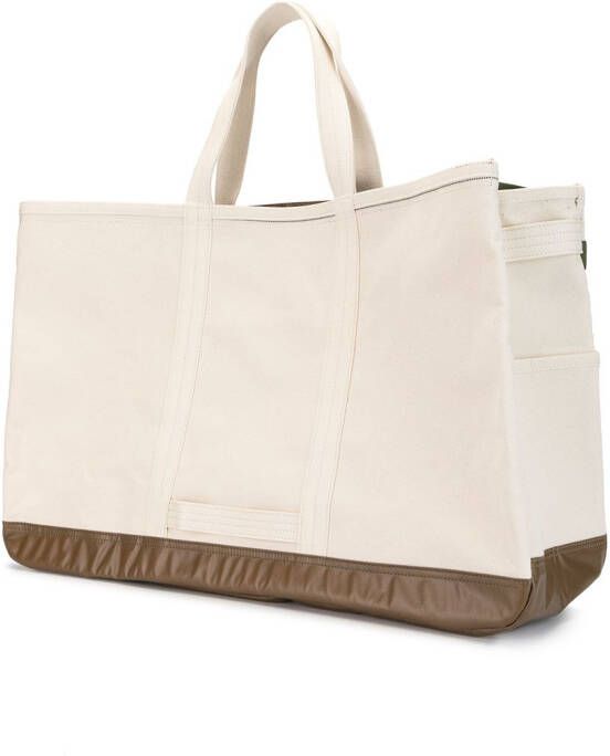 As2ov Alberton canvas draagtas Wit
