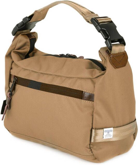 As2ov kleine Cordura Dobby 2way-schoudertas Bruin