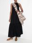 Asceno Maxi-jurk met halternek Zwart - Thumbnail 5