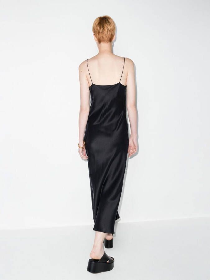 Asceno Maxi onderjurk Zwart