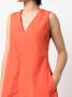 ASPESI Mouwloze jurk Oranje - Thumbnail 5