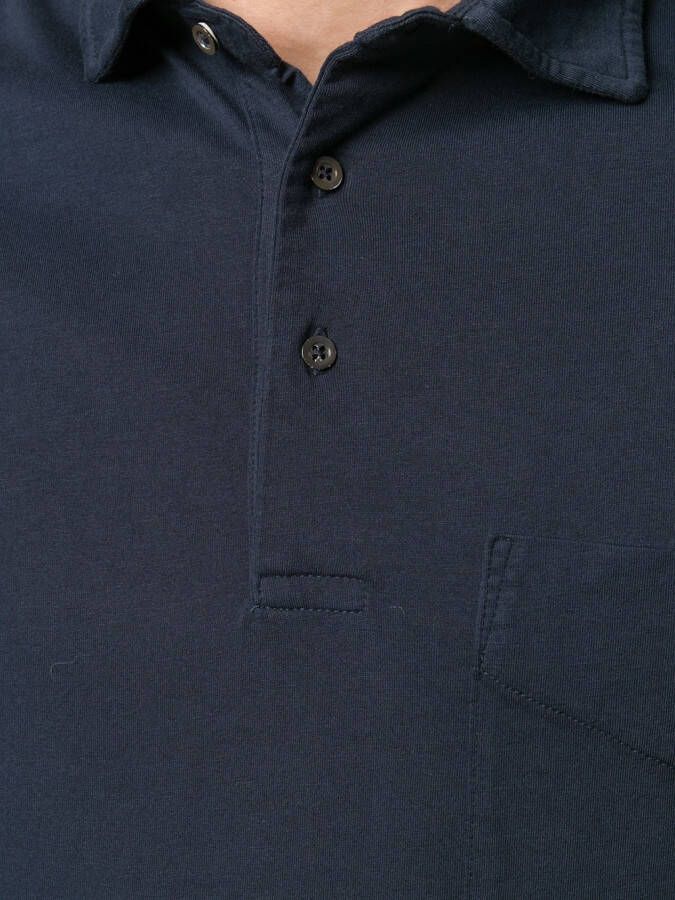ASPESI Basic poloshirt Blauw