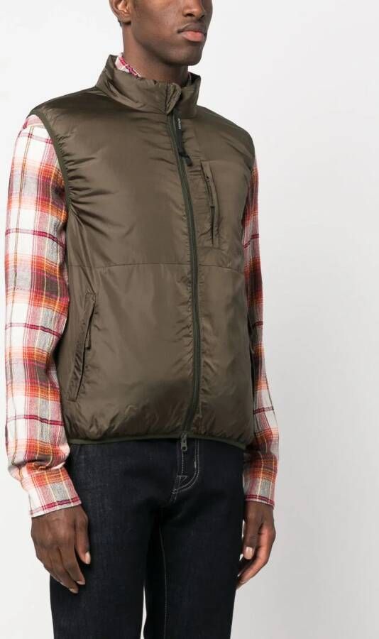 ASPESI Bodywarmer met hoge hals Groen