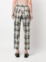 ASPESI Broek met grafische print Beige - Thumbnail 4