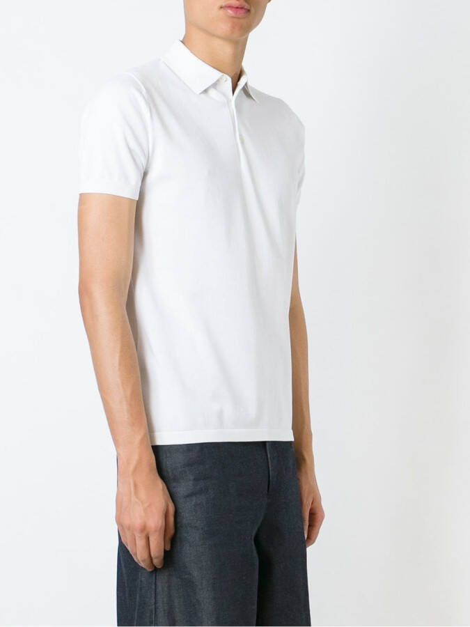 ASPESI classic polo shirt Wit